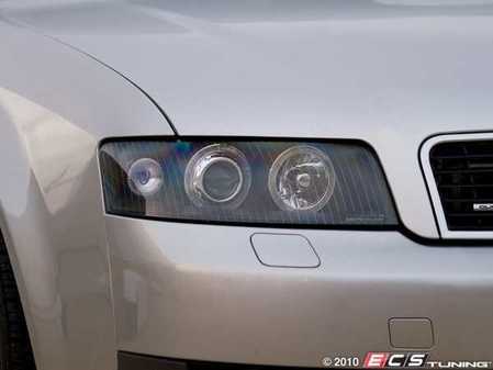 ES#261520 - HXAUA4B6HL-AEB - Smoked Angel Eye Halogen Headlight Set - (NO LONGER AVAILABLE) - Featuring an H7 main beam projector - Depo - 