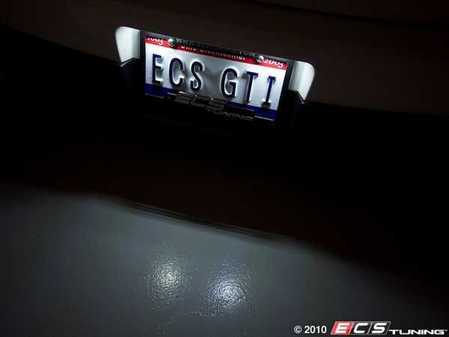 ES#1899489 - 5603747w - LED License Plate Light Assembly - Pair - (NO LONGER AVAILABLE) - Direct fit bright white LED lights - Plug and play! - Racing Dash Enterprise - 