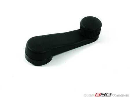 ES#3644 - 1H0837581D - Window Crank - Priced Each - (NO LONGER AVAILABLE) - Black window crank for manual windows - OE Aftermarket - 