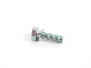 ES#472261 - WHT000309 - Transmission Pan Bolt - Priced Each - Used to mount the transmission oil pan to the case. M6x1x21. - Genuine Volkswagen Audi - Audi Volkswagen