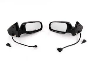Matte Black Mirror Set 