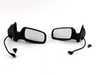 ES#2130381 - 1j1898141 - Matte Black Mirror Set  - Complete replacement mirrors for your MKIV with a matte black finish - Assembled By ECS - Volkswagen