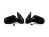 ES#2130381 - 1j1898141 - Matte Black Mirror Set  - Complete replacement mirrors for your MKIV with a matte black finish - Assembled By ECS - Volkswagen