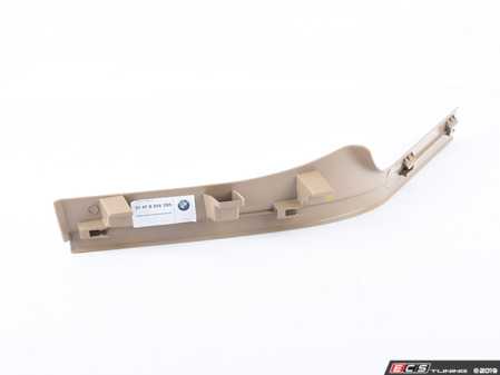 ES#124755 - 51478254295 - E53 Rear Door Sill Cover - left - Beige, inner door sill - Genuine BMW - BMW