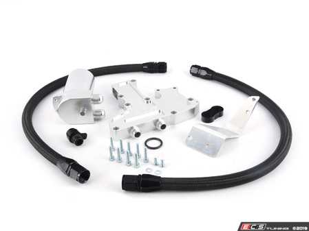 ES#2862871 - CTSCCMK5TSI - Billet Aluminum Catch Can Kit - keep your intake manifold and valves clean and oil free - CTS - Volkswagen
