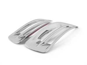 ES#3663869 - 3593CHEN13796 - Chrome Front Bumper Grille Trim - Pair - Chrome surrounds for your left and right bumper grilles - ECS - Volkswagen