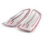 ES#3663869 - 3593CHEN13796 - Chrome Front Bumper Grille Trim - Pair - Chrome surrounds for your left and right bumper grilles - ECS - Volkswagen
