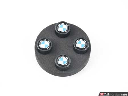 ES#3251082 - 36122456426 - BMW Roundel Valve Stem Caps - Set of Four - Get rid of your boring black plastic caps and add some BMW Roundel valve stem caps for an extra bit of flair! - Genuine BMW - BMW