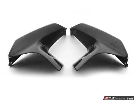 ES#3515448 - 51192449921 - M Performance Carbon Fiber Front Splitter Covers - Add some aggressive styling to your M5 with these carbon fiber splitter covers - Genuine BMW M Performance - BMW