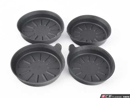 ES#3675397 - 8A3CCST - Universal Car Coasters - Set Of Four - Catch and hold messes to keep you vehicle clean! - WeatherTech - Audi BMW Volkswagen Mercedes Benz MINI Porsche