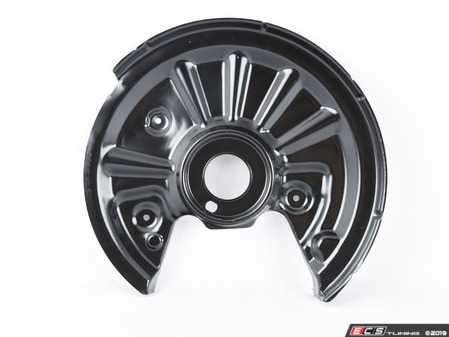 ES#3471416 - 5Q0615612T -  Rear Dust shield - Right - Keeps dirt and dangerous debris away from the brakes - Genuine Volkswagen Audi - Volkswagen