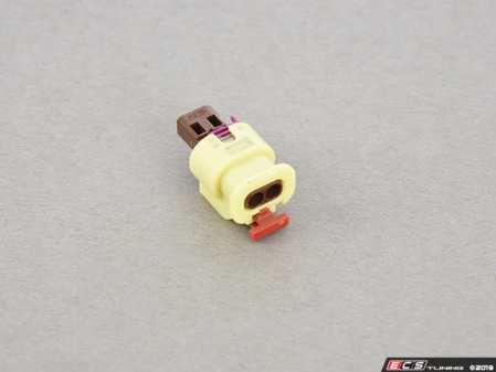 ES#1874423 - 5K0973323 - 2-Pin Connector Housing - Priced Each - Used for airbag crash sensors - Genuine Volkswagen Audi - Volkswagen