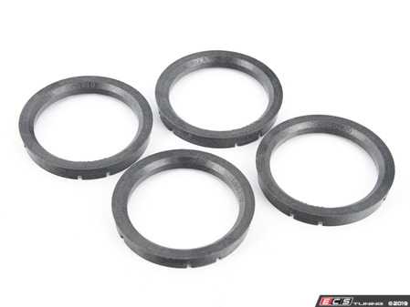 ES#3663823 - 70-5710 - Hub Centric Rings - Set Of Four - Includes 70mm to 57.1mm hub centric rings for proper fitment - Gorilla - Audi BMW Volkswagen