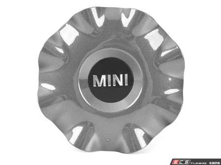 ES#3110934 - 36109813648 - Hub Cap With MINI Logo Orbital Gray For R126 Wheel - Priced Each - Needed with new wheels or for lost caps - Genuine MINI - MINI