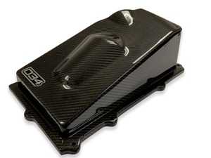 ES#3677474 - 034-108-Z033 - X34 Carbon Fiber Closed-Top Airbox  - For customers that originally purchased the 034 open-top cold air intake system and are looking to change up their engine bay with a closed-top setup. - 034Motorsport - Audi