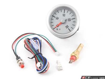 ES#3551013 - 7475 - Oil Temperature (Peak/Warn) - (NO LONGER AVAILABLE) - Add factory looking silver and amber/red gauges to your MINI cooper - Marshall - MINI