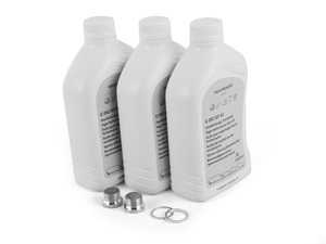 ES#2762370 - G052527A2KT -  Manual Transmission Service Kit - Featuring 3 liters of genuine fluid and a drain plug to service your transmission. M22x1.5 - Genuine Volkswagen Audi - Volkswagen