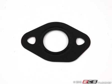 ES#1591 - 058145757A - Turbo Oil Line Gasket - Seals the oil return lines to the oil pan - Elring - Audi Volkswagen