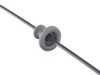 ES#371117 - 4B1823531 - Hood Release Handle With Cable - (NO LONGER AVAILABLE) - Located inside the vehicle on the lower left a-pillar - Genuine Volkswagen Audi - 