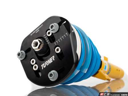 ES#3618907 - 021452TMS15 - Turner Motorsport Front Adjustable Camber/Caster Plates - Race - Featuring spherical bearings for optimum suspension articulation & performance. - Turner Motorsport - BMW