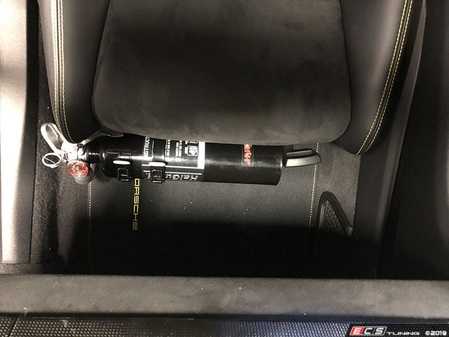 ES#3677701 - FE24 - Build Your Own Fire Extinguisher Kit - Choose Seat Mounted or Seat Frame Mounted, Quick Disconnect Size, and Fire Extinguisher Size & Color - Rennline - Porsche