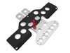ES#3552514 - FE1314SILVER - EZ Adjust Fire Extinguisher Mount - Silver - Mounts securely to your seat rails and will not move as you adjust your seat - Rennline - Porsche