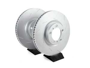 ES#3675492 - 97035140300KT2 - Front Brake Service Kit - Featuring Meyle Coated Rotors and Bosch Quiet Cast Brake Pads - Assembled By ECS - Porsche