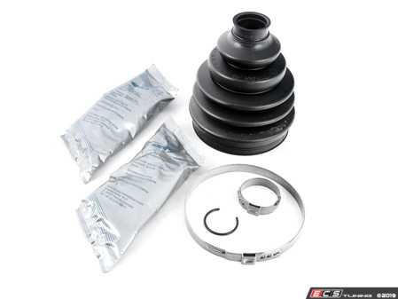 ES#3462937 - 1K0498203D - Front CV Joint Boot Kit - Outer - Priced Each - Stop losing CV grease and extend axle joint life - GKN Drivetech - Audi