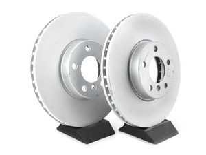 ES#3450103 - 34116886478KT - Front Brake Rotors - Pair (332x30)  - Factory Direct Replacement - Genuine BMW - BMW