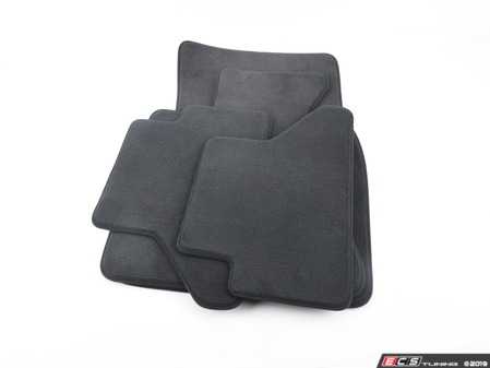 ES#125123 - 51479118617 - Carpeted Floor Mat Set - Anthracite - Complete set of four floor mats - Genuine BMW - BMW
