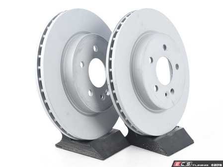 ES#2588564 - 1634210412KT9 - Front Brake Rotors - Pair - Includes left and right front brake rotors - Zimmermann - Mercedes Benz