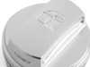 ES#3677062 - 022506ECS0101 - Billet Fuel Cap Cover - Clear Anodized - Upgrade your gas cap to our gorgeous CNC-machined aluminum cover. Easily installs over your existing cap! - ECS - Audi Volkswagen Porsche