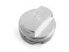 ES#3677062 - 022506ECS0101 - Billet Fuel Cap Cover - Clear Anodized - Upgrade your gas cap to our gorgeous CNC-machined aluminum cover. Easily installs over your existing cap! - ECS - Audi Volkswagen Porsche