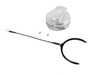 ES#3677062 - 022506ECS0101 - Billet Fuel Cap Cover - Clear Anodized - Upgrade your gas cap to our gorgeous CNC-machined aluminum cover. Easily installs over your existing cap! - ECS - Audi Volkswagen Porsche