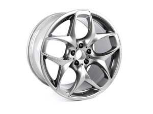 ES#205645 - 36116782835 - 21" Rear Style 215 Ferric Grey Alloy Wheel - Priced Each - Factory BMW alloy wheel - 21X11.5 ET38 72.6CB - Genuine BMW - BMW