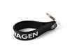 ES#2136907 - 18930 - VW Loop Keychain - Black - (NO LONGER AVAILABLE) - Flexible black keytag with "Volkswagen" logo  - DriverGear - 