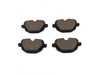 ES#3674687 - 34216862202 - Rear Brake Pads Set - Ceramic - Quality replacement brake pads from an original equipment supplier - P06064N - Brembo - BMW