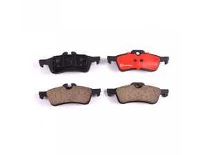 ES#3674671 - 34216762871 - Rear Brake Pad Set NAO P06032N - Quality brake pads from an original equipment supplier, dust reduction - Brembo - MINI