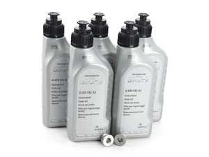ES#3658984 - g055532a2KT - Manual Transmission Service Kit - Includes 5 liters of genuine fluid and new drain/fill plugs for a inclusive manual transmission service - Genuine Volkswagen Audi - Audi