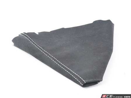 ES#3412408 - 5234-8K-204 - BFI Manual Alcantara Shift Boot - Silver Stitching - Compliment your BFI shift knob with a custom shift boot made from the finest materials available - Black Forest Industries - Audi