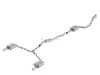 ES#3689898 - 140761 - Performance S-Type Cat-Back Exhaust System  - 2.00", 2.75", & 3.00" diameter stainless steel tubing with dual exit, 4" single polished tips - Borla - Audi