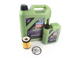 ES#3678231 - 2701800109KT2 - Liqui Moly Molygen Oil Service Kit (5w-40) - Includes Hengst filter and Liqui Moly Molygen New Generation 229.5 Spec oil - Assembled By ECS - Mercedes Benz