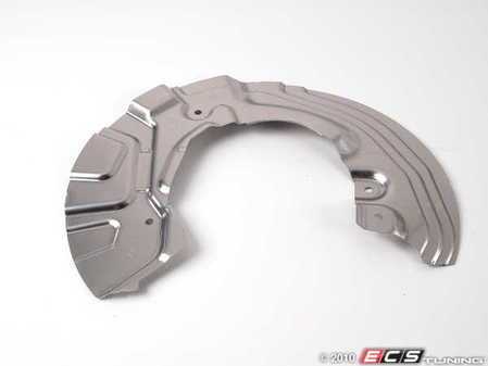 ES#59957 - 34116780215 - Front Splash Shield - Left - Located behind the brake disc, protects seals from the elements and brake dust - Genuine BMW - BMW
