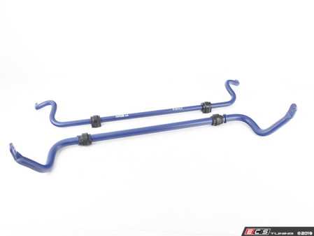 ES#3536866 - 72061 -  Performance Front & Rear Sway Bar Kit - Includes front adjustable (30mm) and rear (24mm) non-adjustable sway bars with required bushings - H&R - Audi