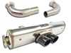 ES#3690184 - 244526KT1 - 997.2 GT3 Performance Muffler Kit - High Performance muffler with integrated Helmoltz-resonator chamber - Includes Connecting pipes to be used with OEM Catalytic Converters - Supersprint - Porsche