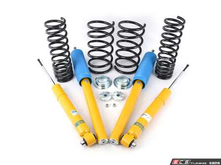 ES#2983943 - 46-190901 - B12 Pro-Kit Suspension System - Expertly matched performance Eibach Pro-line lowering springs and Bilstein shock/strut package for a dramatic increase in performance handling. World-famous Bilstein quality with a limited lifetime warranty! - Bilstein - BMW