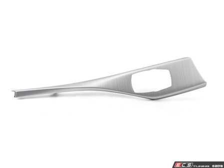 ES#2755411 - 51169207267 - F22 Center Console Cover - Brushed Aluminum - Genuine BMW - BMW