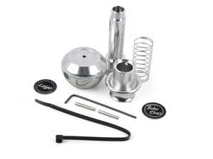 ES#3677424 - L150S - LEYO Billet DSG Shift Knob - Silver - Replace your worn DSG shift knob with this stylish billet alternative - LEYO - Audi Volkswagen