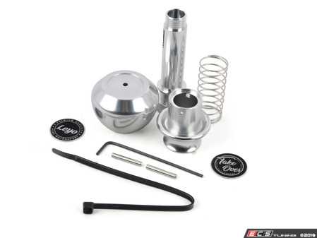 ES#3677424 - L150S - LEYO Billet DSG Shift Knob - Silver - Replace your worn DSG shift knob with this stylish billet alternative - LEYO - Audi Volkswagen