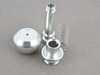 ES#3677424 - L150S - LEYO Billet DSG Shift Knob - Silver - Replace your worn DSG shift knob with this stylish billet alternative - LEYO - Audi Volkswagen